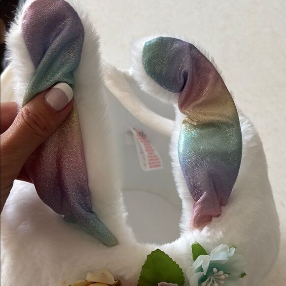 Floral Bunny Plush Bag - Picture 3 of 5